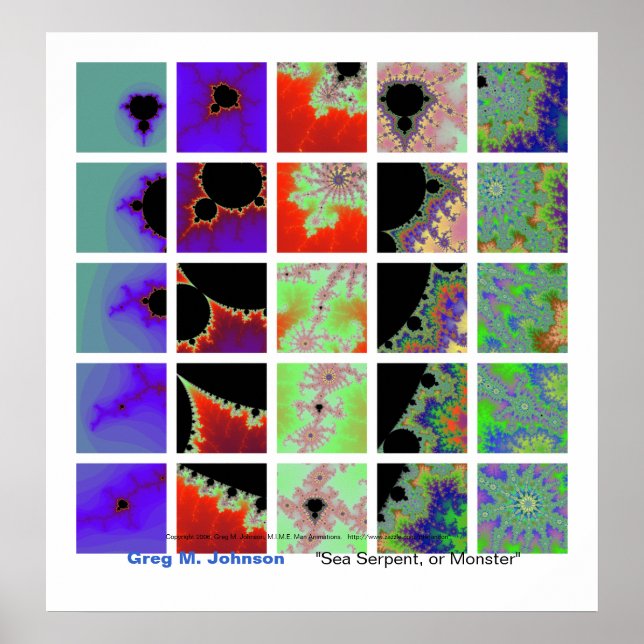 Poster Serpent de mer ou Monstre (Devant)