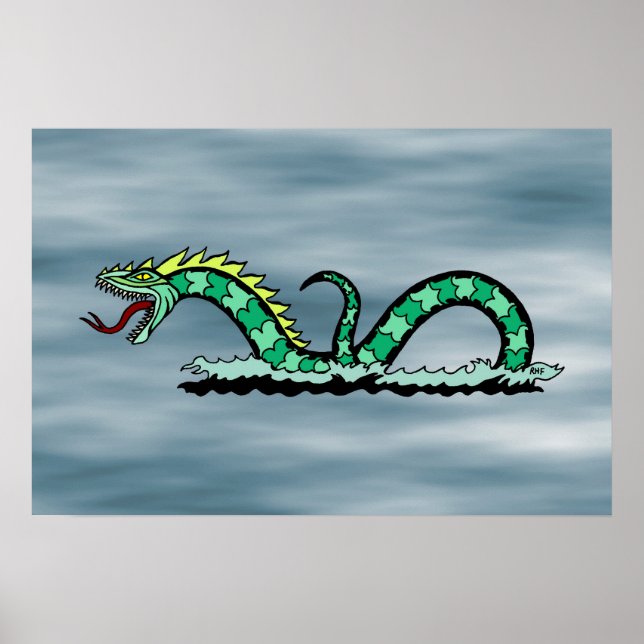 Poster Serpent marin (Devant)