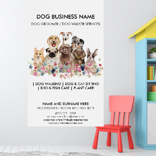 Poster Service de Rencontre pour Petits Chiens