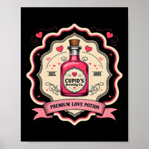 Poster Service de rencontres de Cupidon Saint-Valentin So