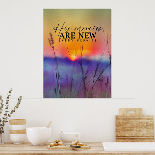 Poster Ses Mercis sont nouveaux tous les matins Sunrise P