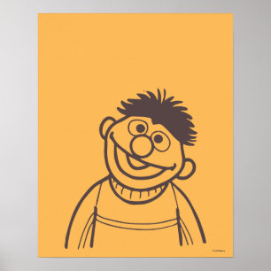 Poster Sesame Street Ernie