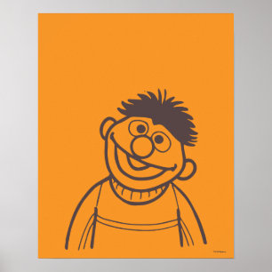 Poster Sesame Street   Ernie Bright