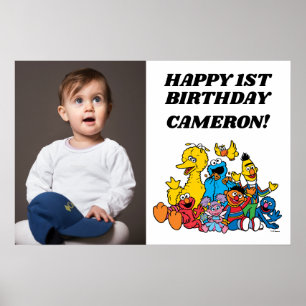 Poster Sesame Street Pals 1er anniversaire