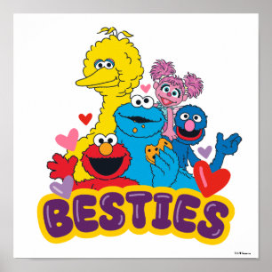 Poster Sesame Street Valentine Besoins