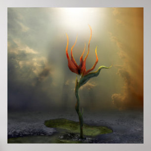 Poster Seul Art numérique surréel