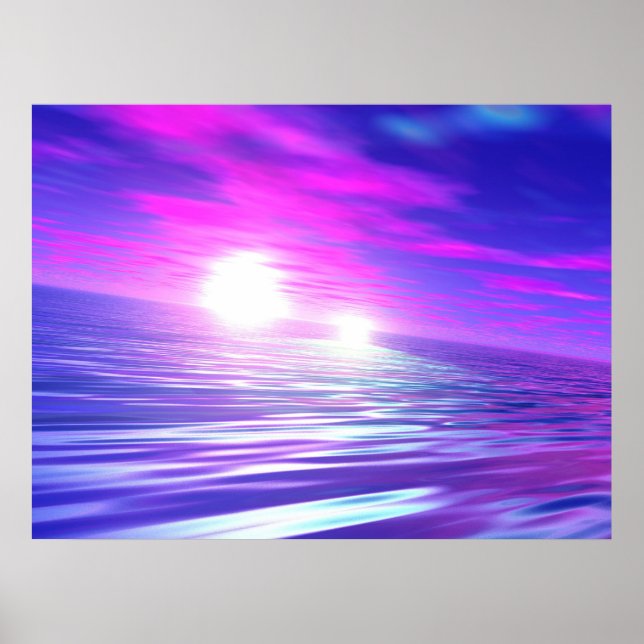 Poster Seul En Mer (Devant)