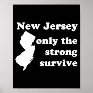 Poster Seul le plus fort survit dans le New Jersey _1