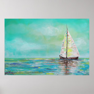 Poster Seulement à l'affiche de mer