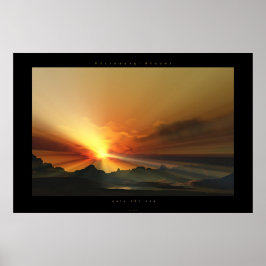 Poster seulement le soleil