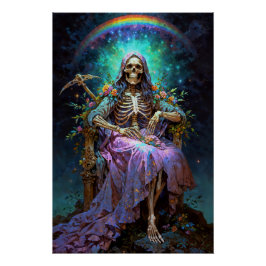 Poster Seven Potencies Santa Muerte
