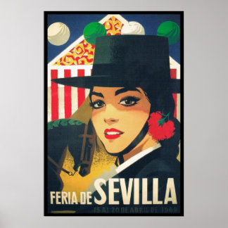 Poster Séville, Espagne