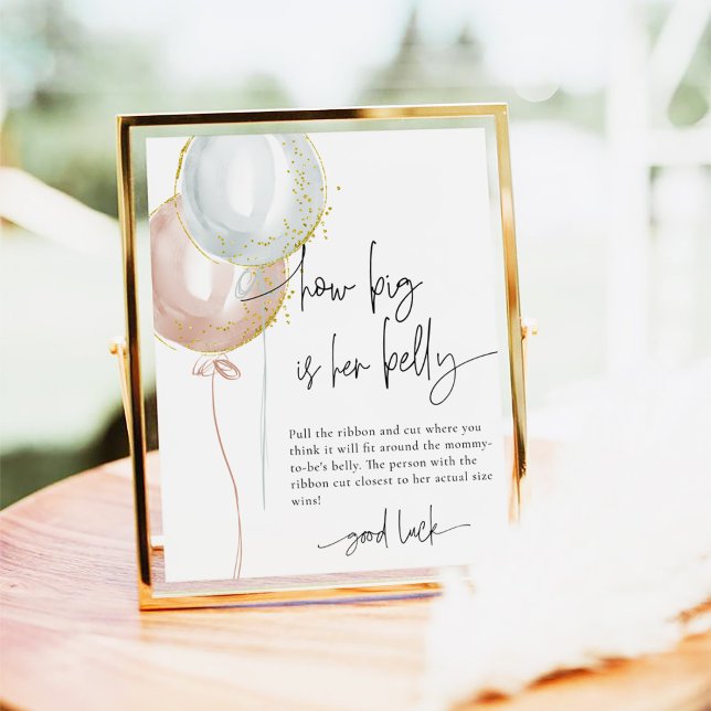 Poster Sexe Révèle À Quel Point Est Gros Son Ventre Bébé  (Créateur téléchargé)