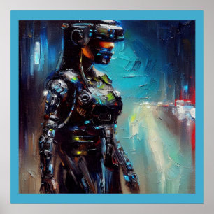 Poster SF - Cyberpunk Hero 2