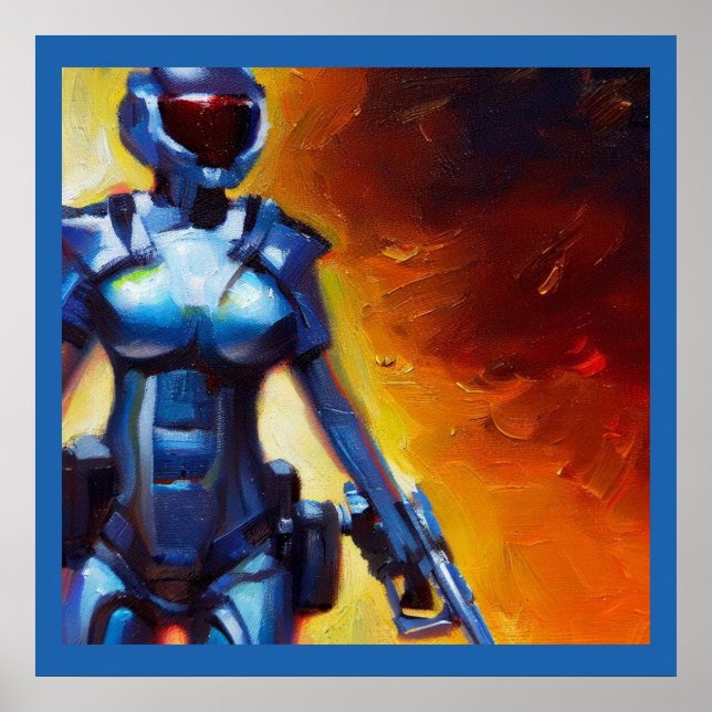 Poster SF - Héros militaire 1 (Devant)