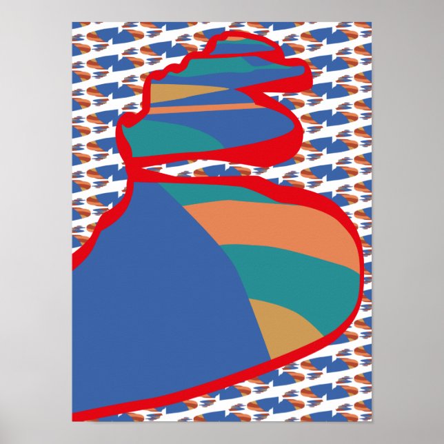 Poster Shadows Rockodromo Cars by Masanser Pixelat (Devant)