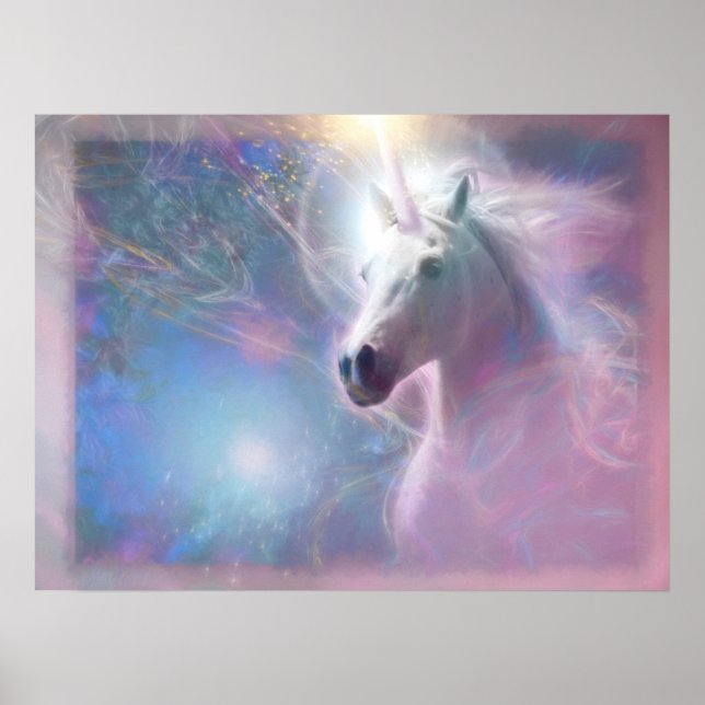 Poster SHAFIRE DU Cheval Unicorne (Devant)