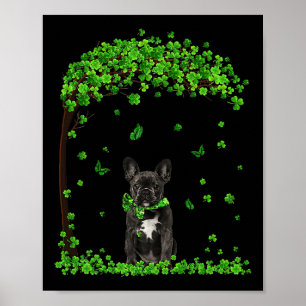 Poster Shamroc irlandais amoureux du Jour de la Saint Pat