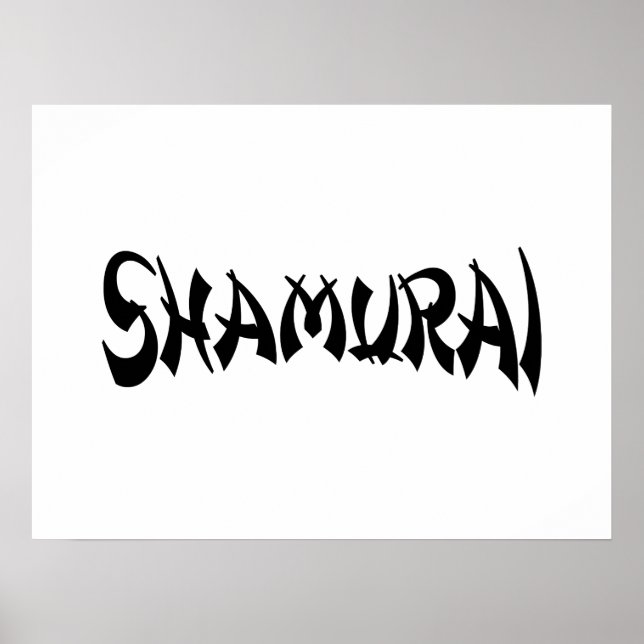 POSTER SHAMURAI (Devant)
