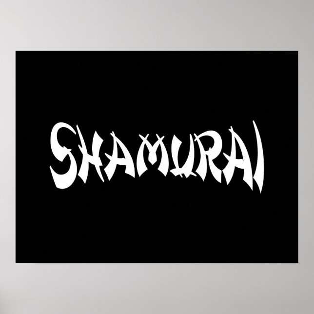 POSTER SHAMURAI (Devant)
