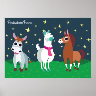 Poster Shane, Tommy et Zora à la nuit