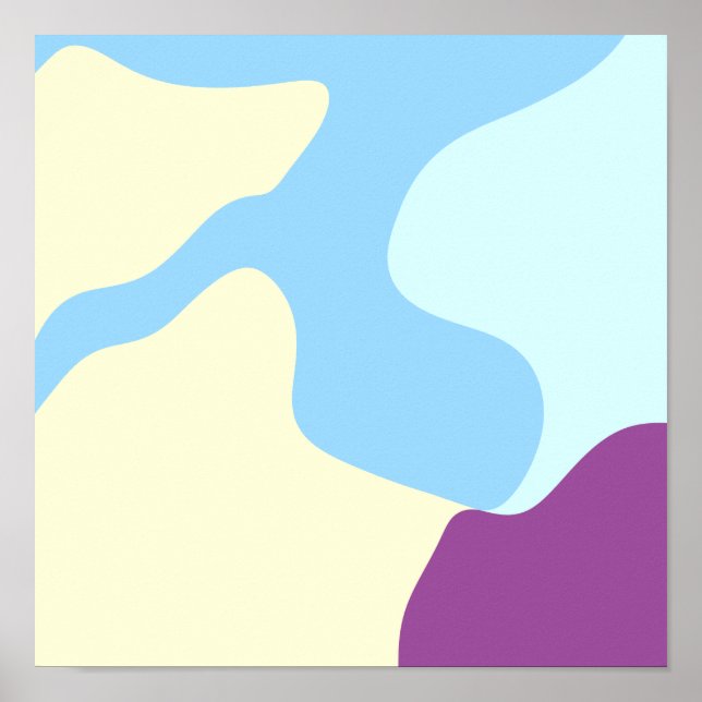 Poster Shapes d'Abstract (Devant)