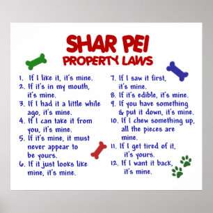 POSTER SHAR PEI PL2