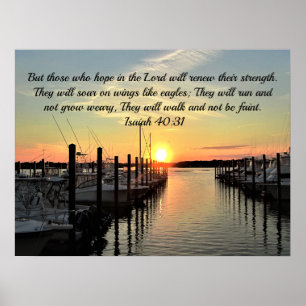 Poster Share Your Faith with this Uplifting Isaiah 40:31
