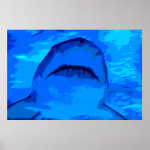 Poster Shark attack