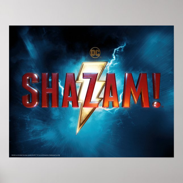 Poster SHAZAM ! | Logo théâtral (Devant)