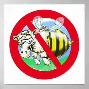 Poster Sheeplebee interdit