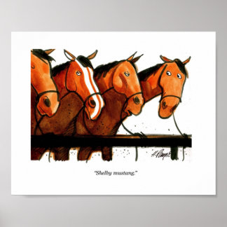 Poster Shelby Mustang