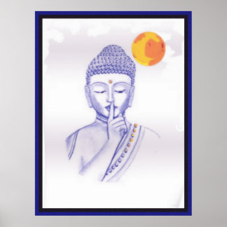 Poster shhhhh.....écoutez votre intérieur