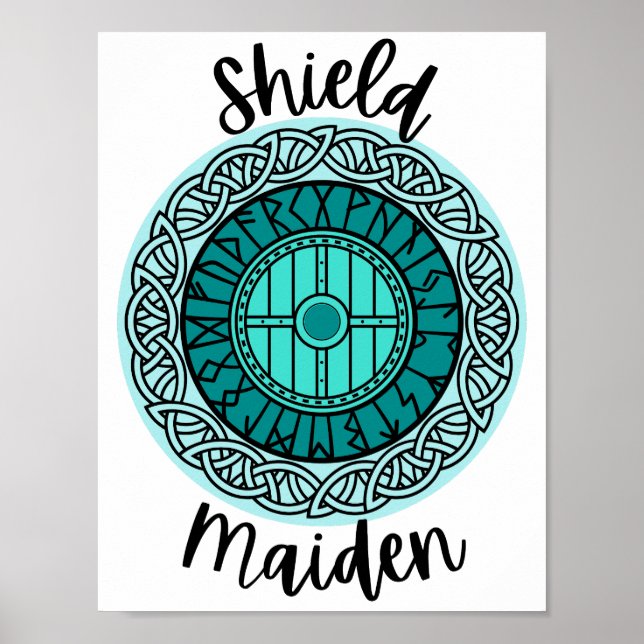 Poster Shield Maiden (Édition légère) (Devant)