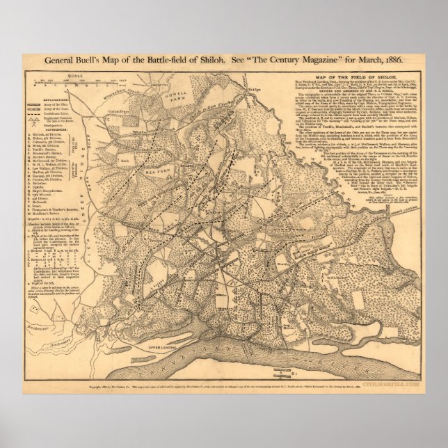 Poster Shiloh de Buell (Devant)