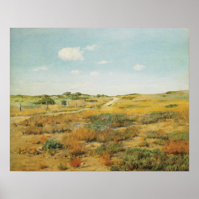 Poster Shinnecock Hills par William Merritt Chase (Devant)