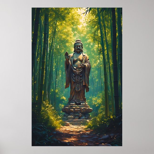 Poster Shinrin no Hotoke (Bouddha de la forêt) (Devant)