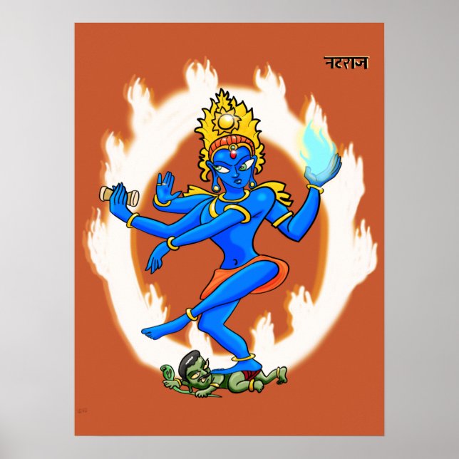 Poster Shiva Nataraja (Devant)
