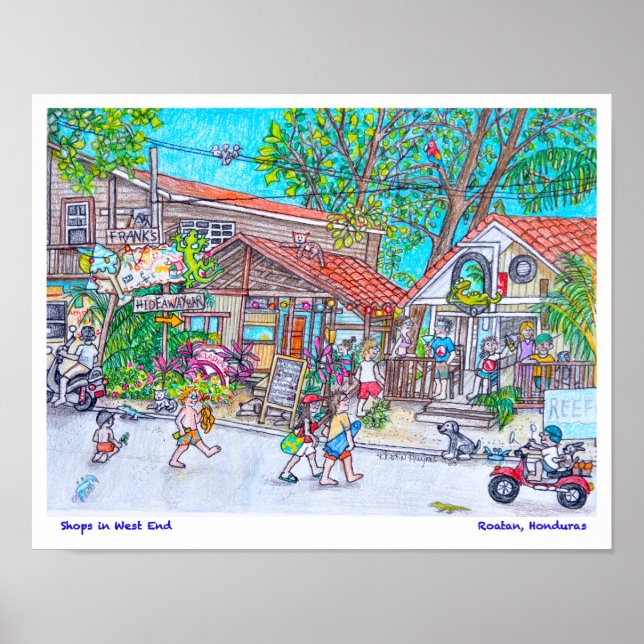 Poster Shops in West End (Devant)