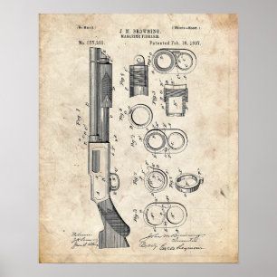 Poster Shotgun Patent
