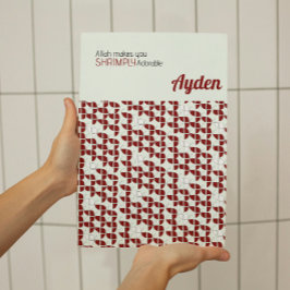 Poster SHRIMPLEMENT Adorable Retro Rouge Blanc Nursery Pe