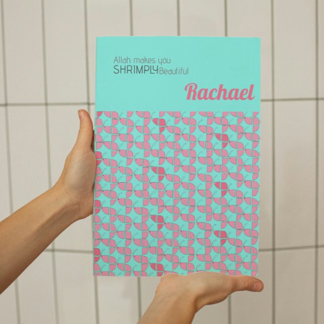 Poster SHRIMPLEMENT Belle Nourriture rose Turquoise perso (Créateur téléchargé)