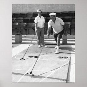 Poster Shuffleboard