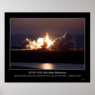 Poster Shuttle-sts102-s-008
