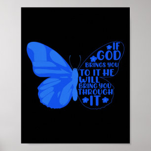 Poster Si Dieu Vous Y Amène Il... - Cancer Mondial