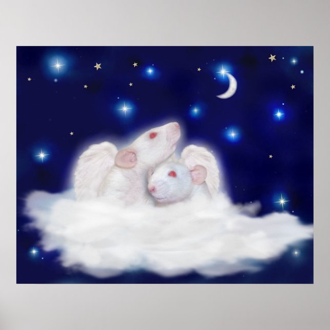 Poster si doux pour les ratés angéliques (Devant)