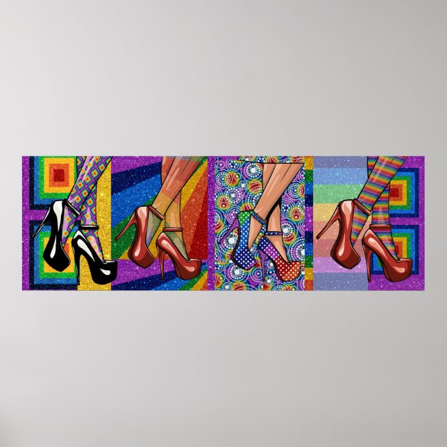 Poster Si la chaussure convient ... (Devant)