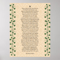 Si la poésie inspirante par Rudyard Kipling