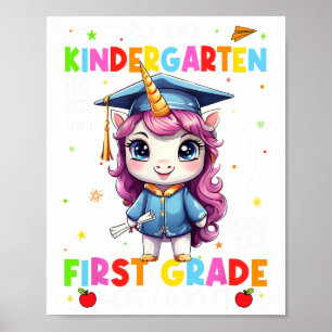 Poster Si Longue Maternelle Diplômée Dernier Jour De L'Éc