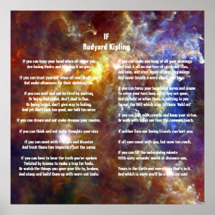 Poster Si par Rudyard Kipling